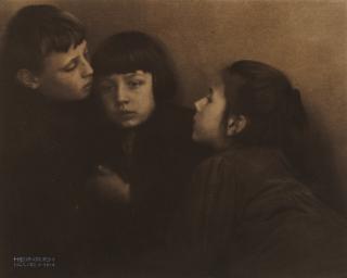 Heinrich Kühn - Walther, Hans, and Edeltrude, 1907