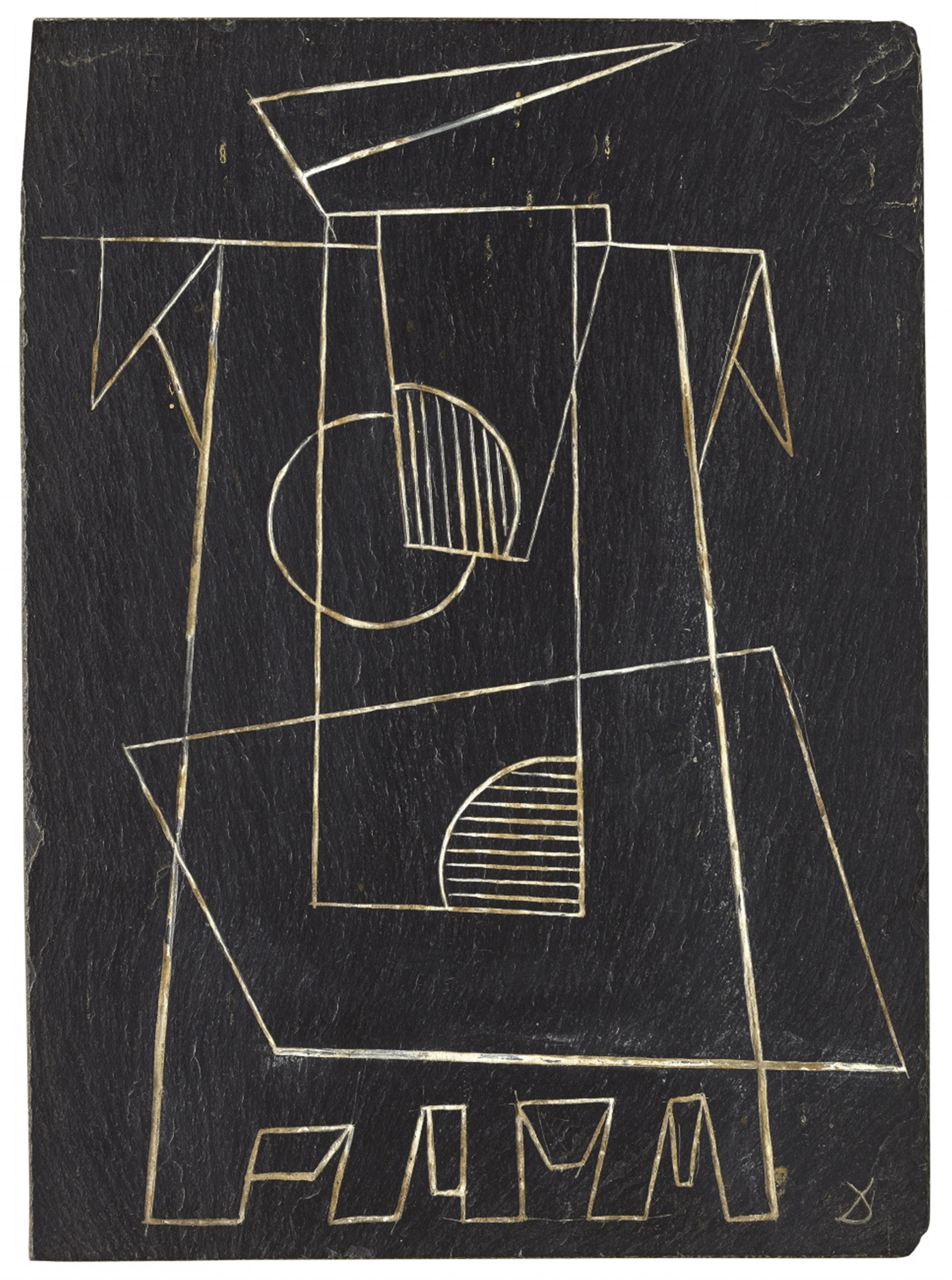 Heinrich Maria Davringhausen - Abstrakte Komposition