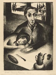 Heinrich Maria Davringhausen - Melancholie.