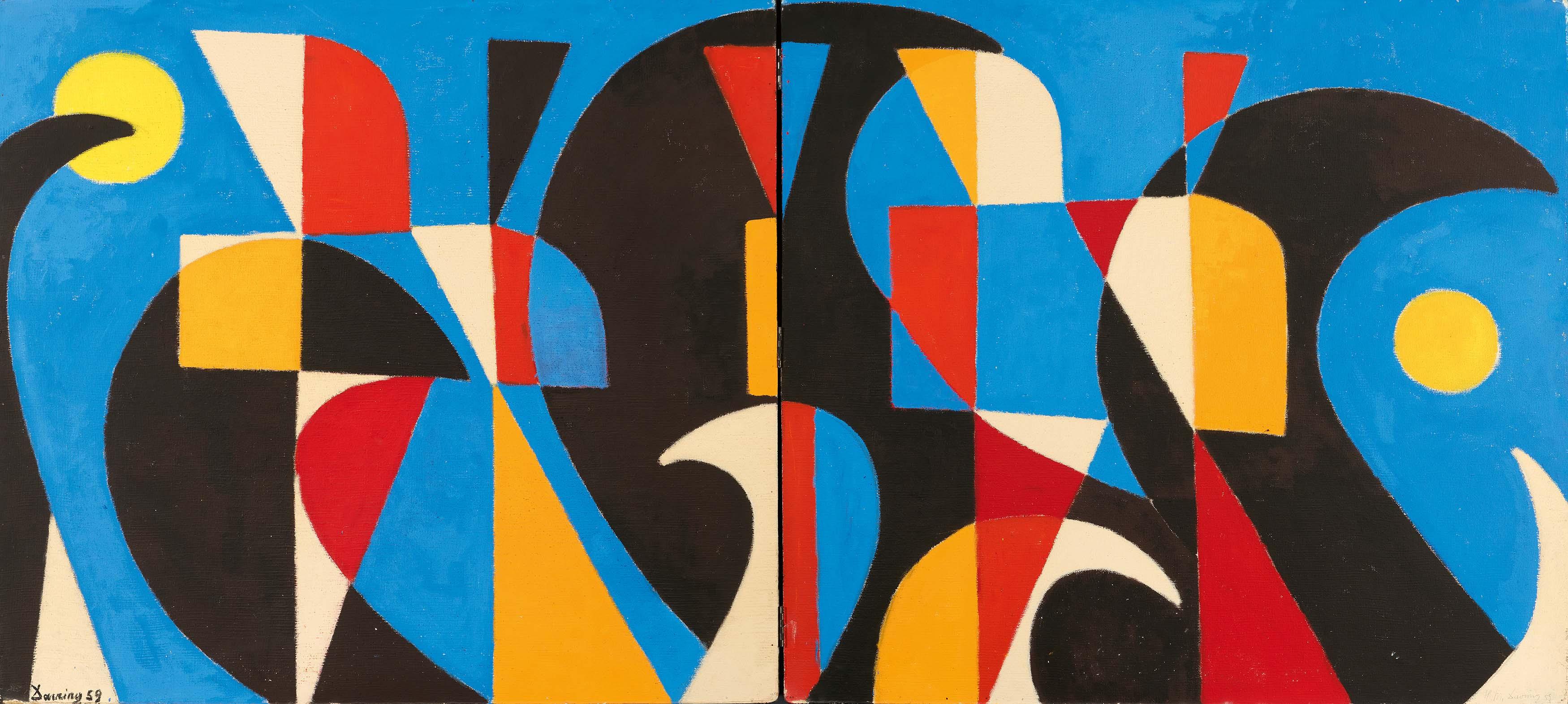 Heinrich Maria Davringhausen - Ohne Titel.