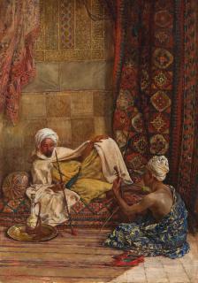 Heinrich Maria Staackmann - Orientalische Szene.