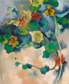 Heinrich Nauen - Kapuzinerkresse