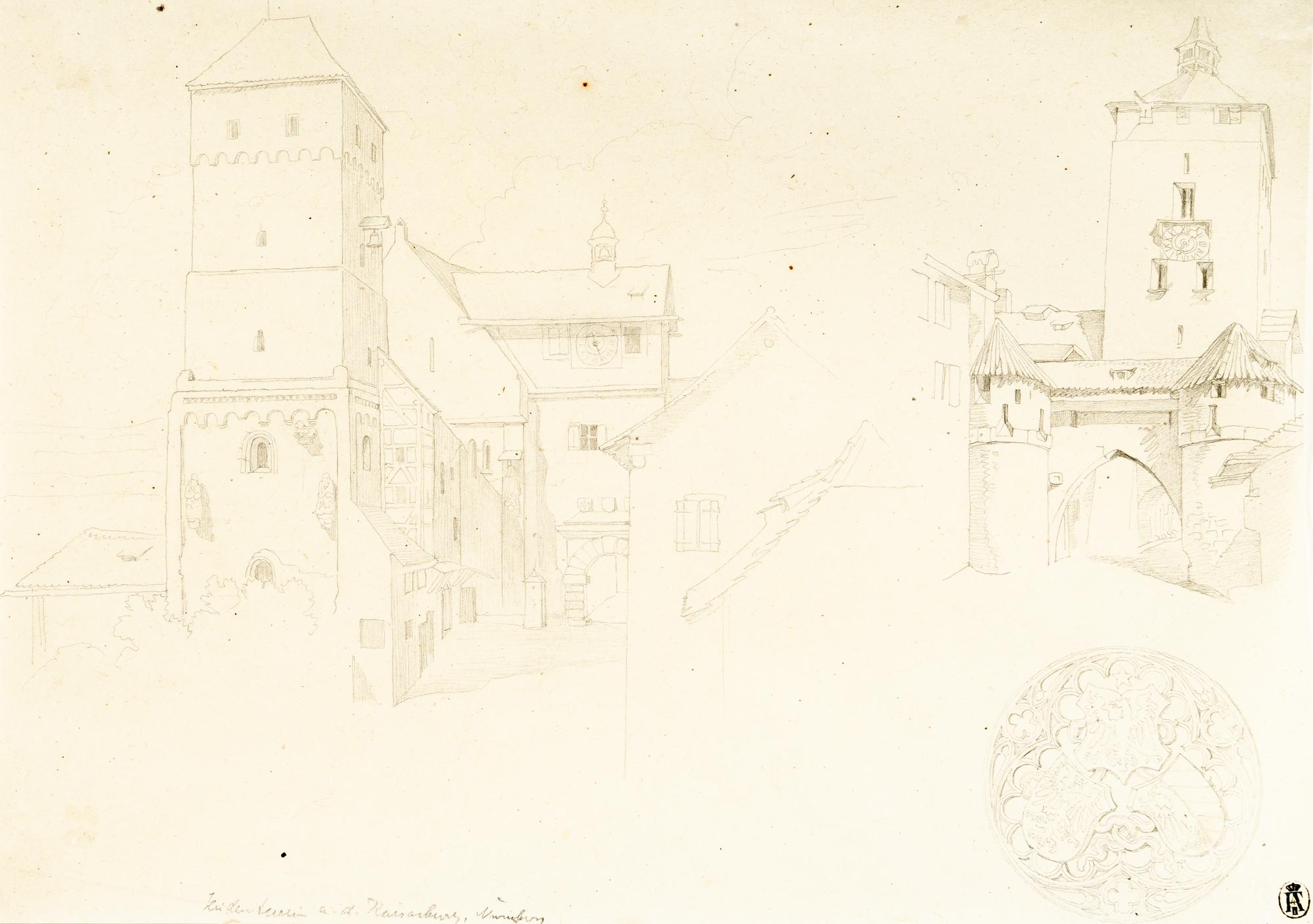 Heinrich Reinhold - „Heidenturm auf der Kaiserburg, Nürnberg“