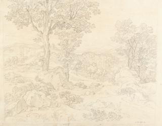 Heinrich Reinhold - In der Serpentara bei Olevano.