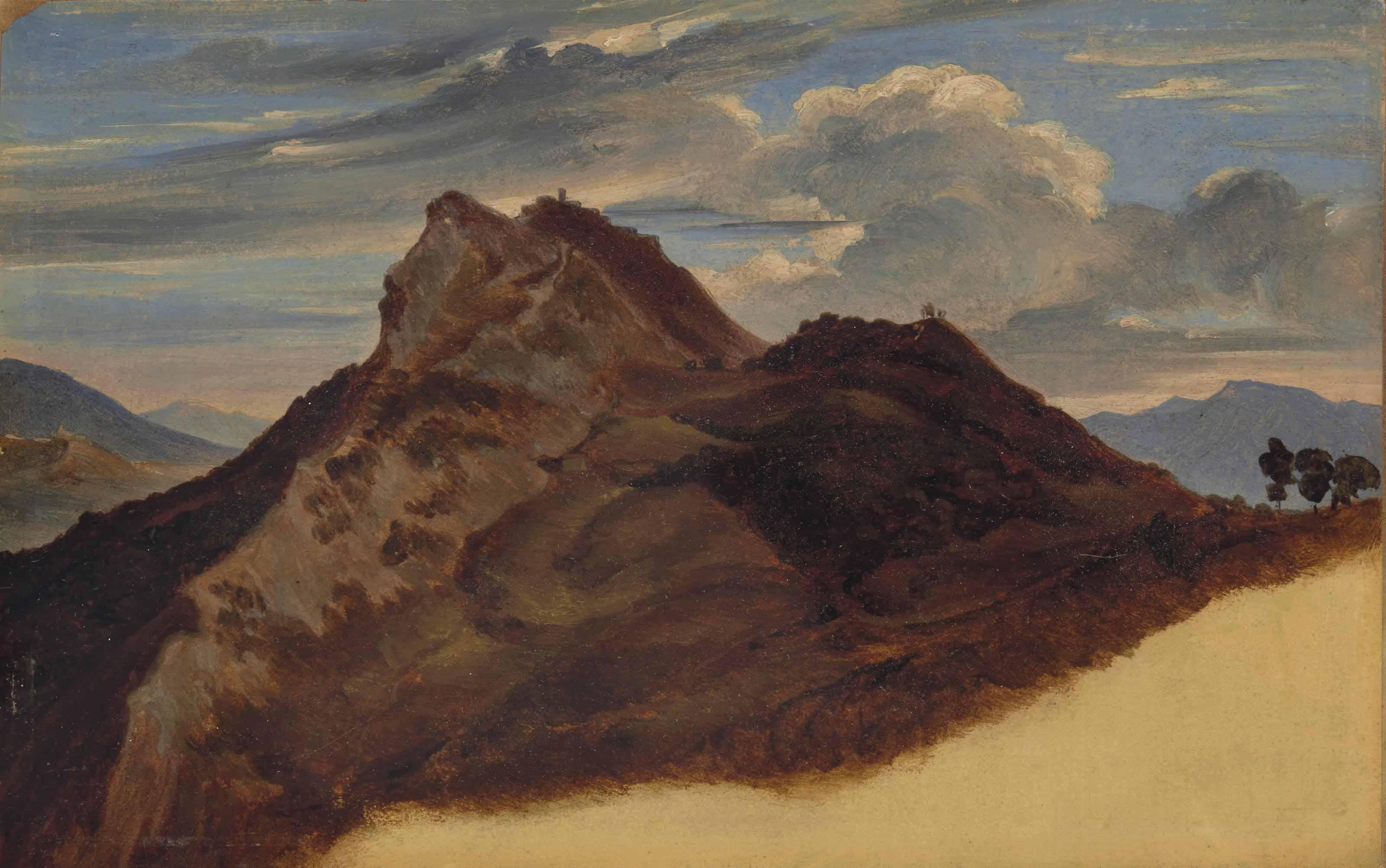 Heinrich Reinhold - Vue de Civitella