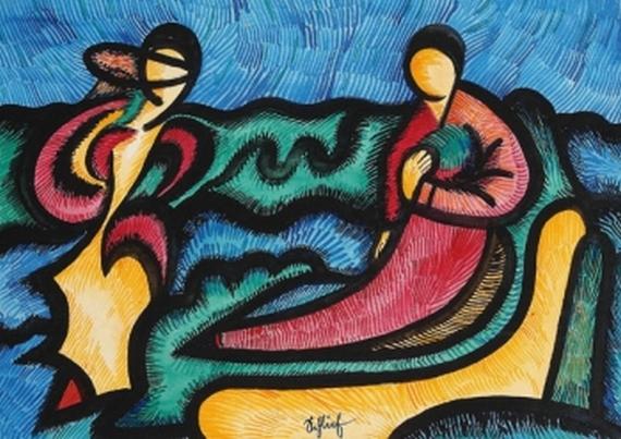 Heinrich Schlief - Figürliche Komposition