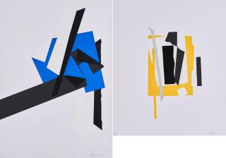 Heinrich Siepmann - Konvolut von 2 Serigrafien.