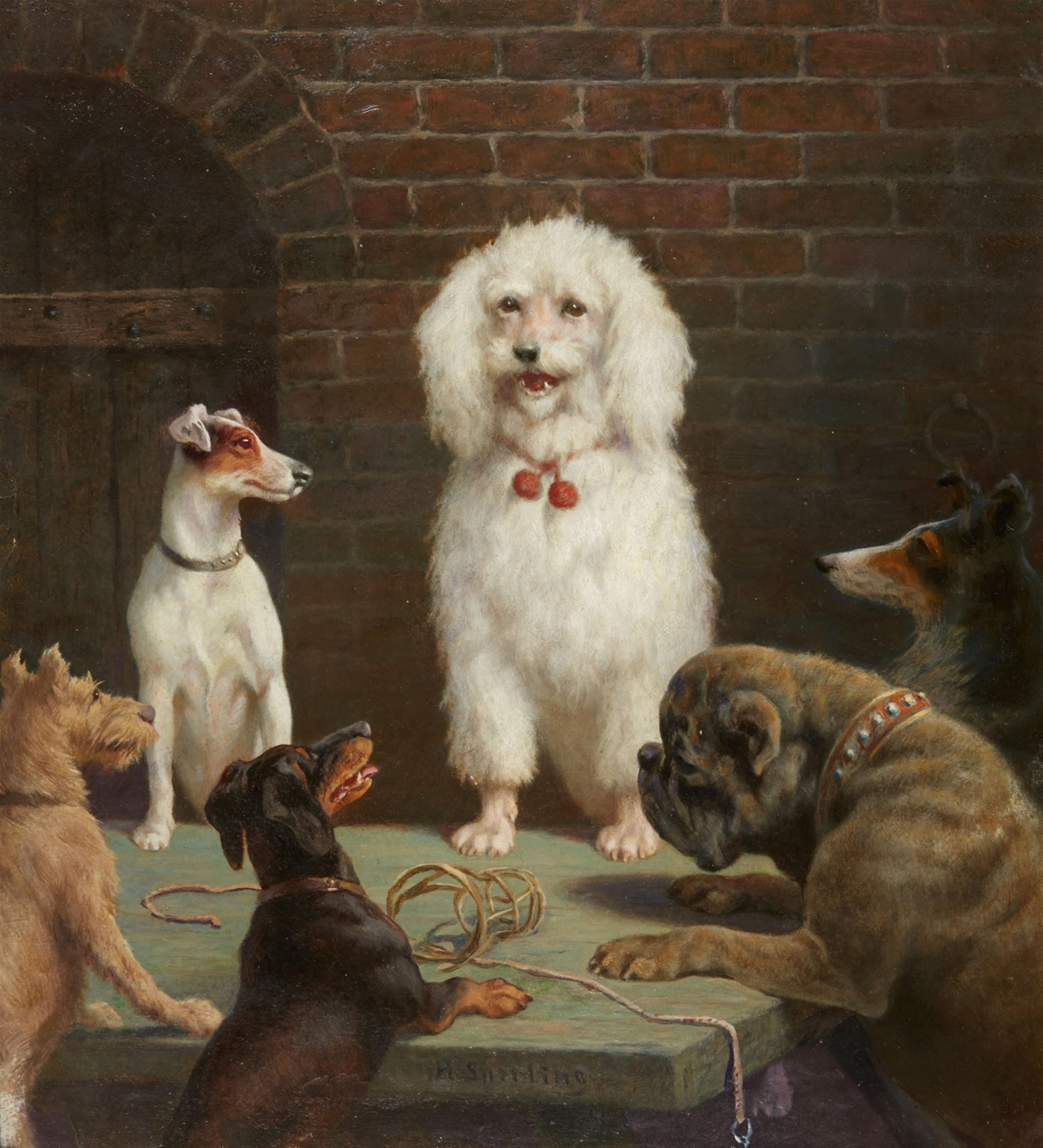 Heinrich Sperling - Hundekonversation