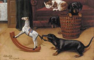 Heinrich Sperling - The tug of war