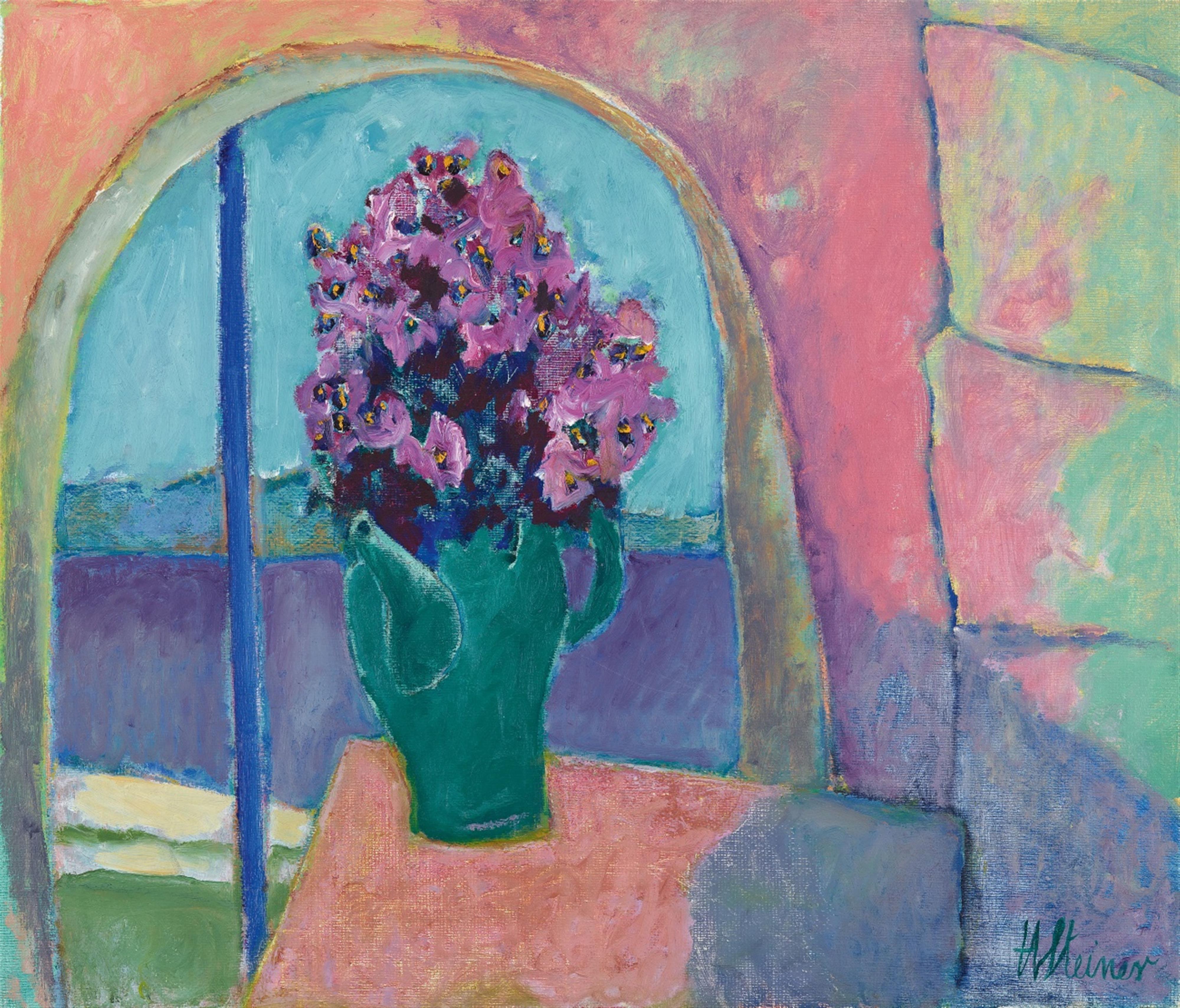 Heinrich Steiner - Gewölbe mit Blumenvase