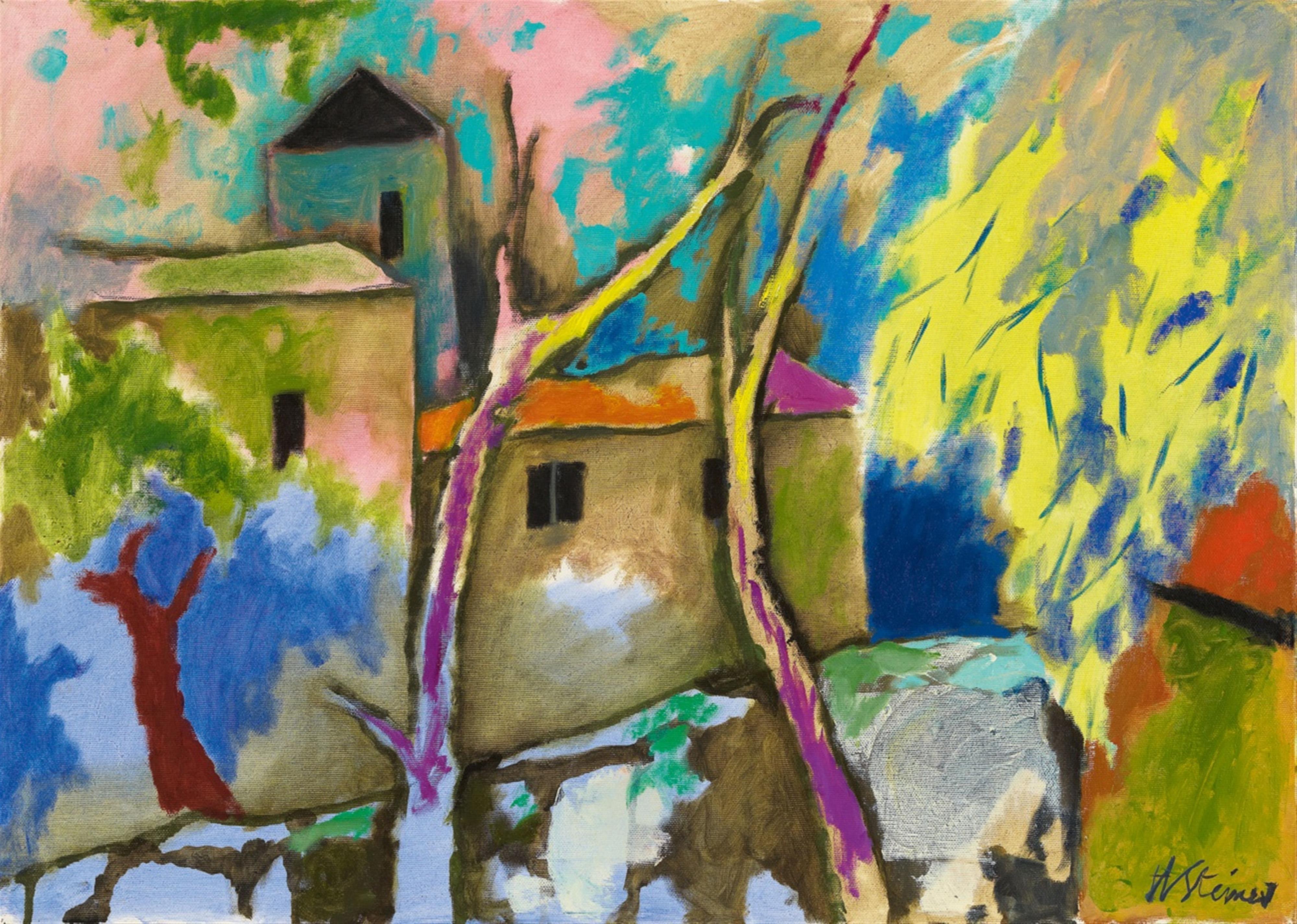 Heinrich Steiner - Straßenszene