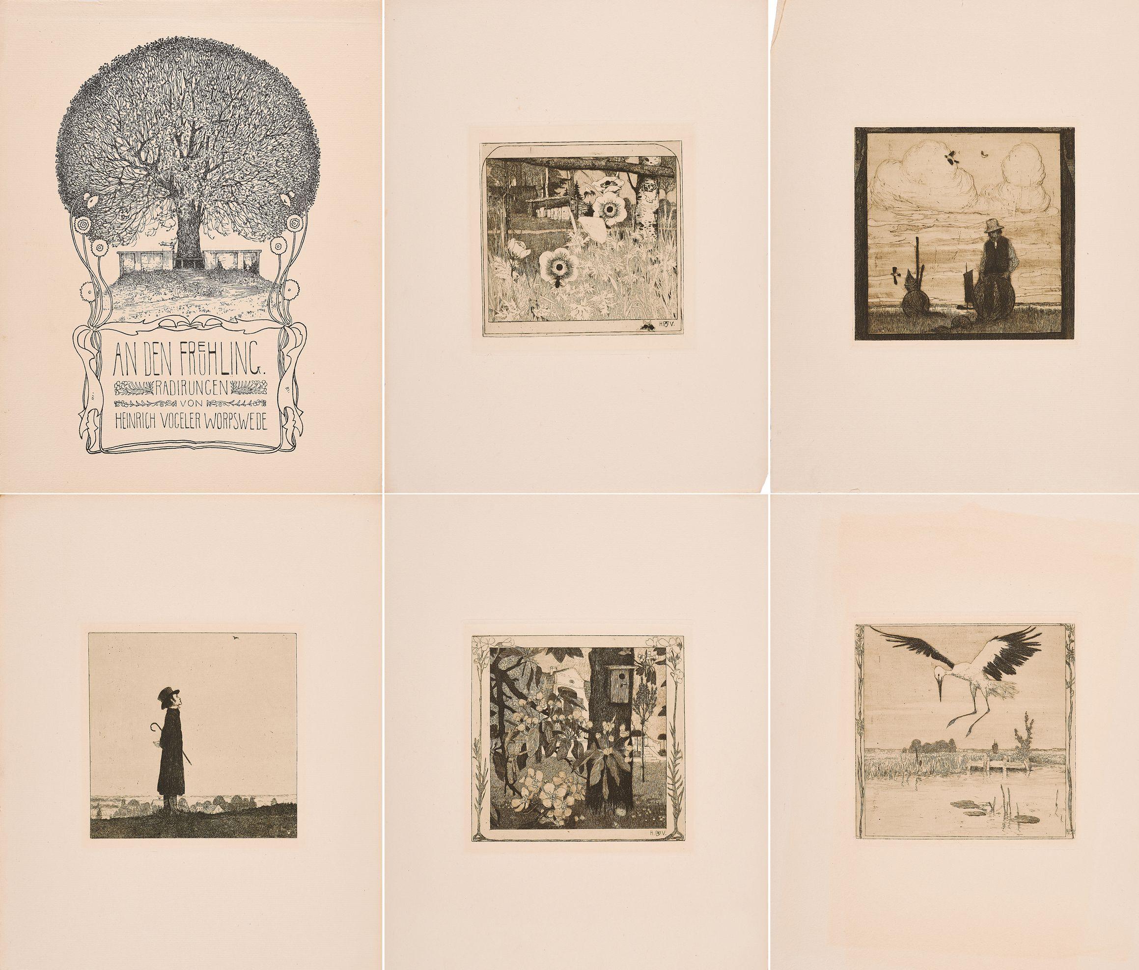 Heinrich Vogeler - An den Frühling.