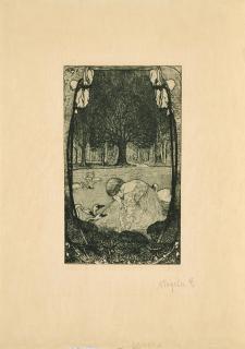 Heinrich Vogeler - Die sieben Schwäne.