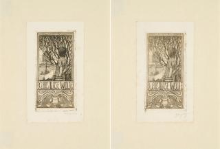 Heinrich Vogeler - Ex Libris Luise Wolde II.