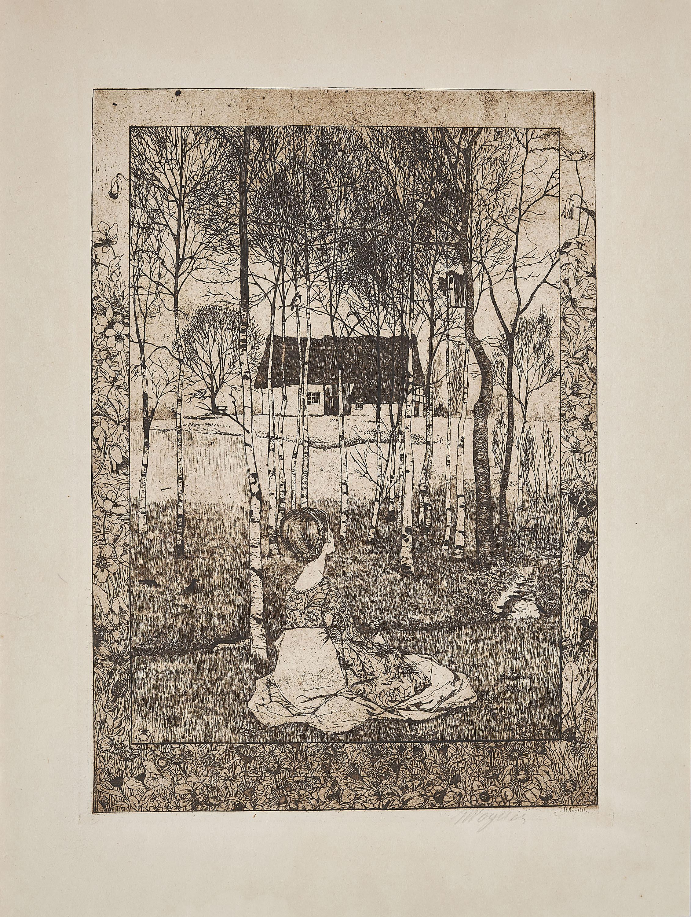 Heinrich Vogeler - Frühling.