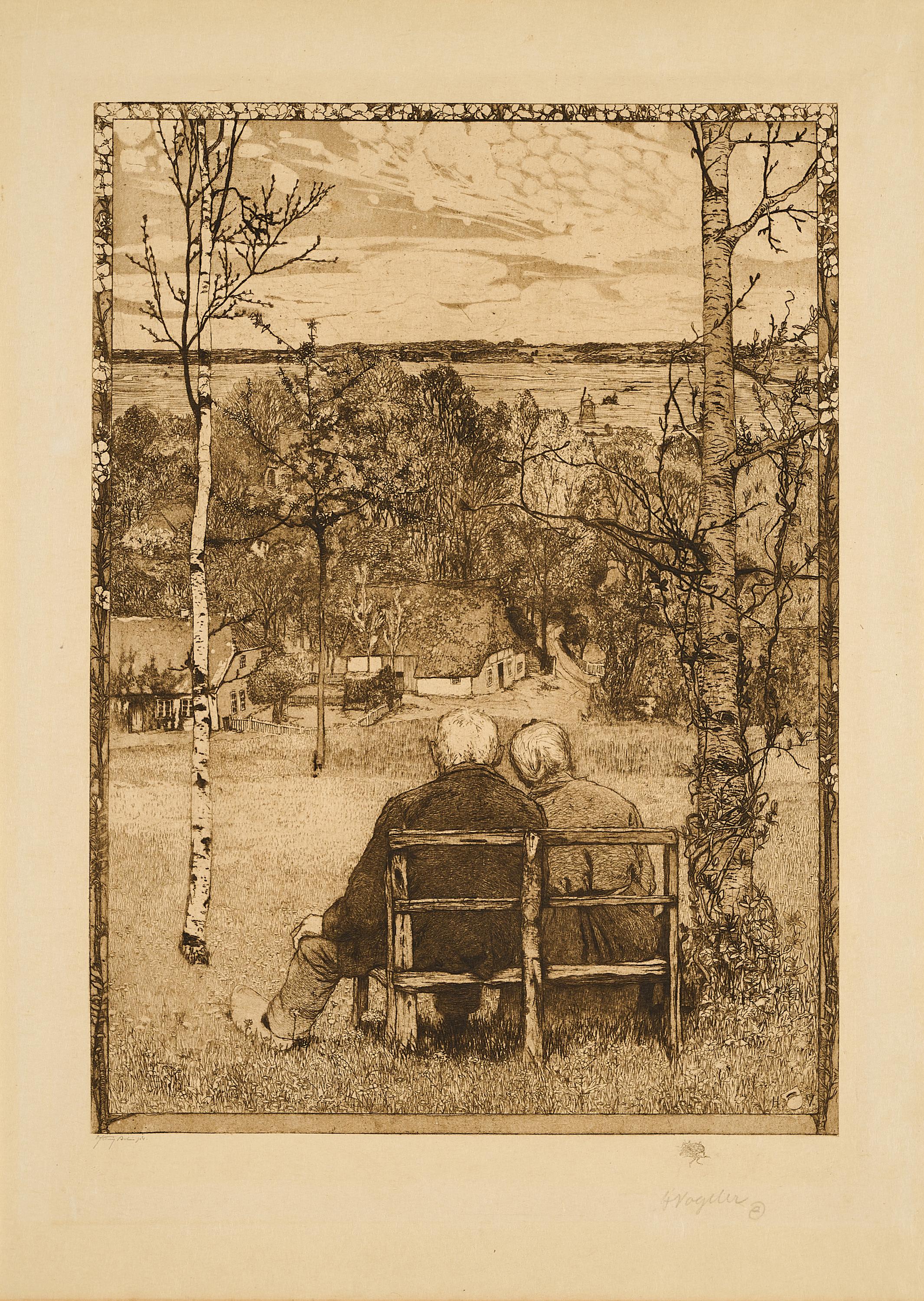 Heinrich Vogeler - Im Mai.