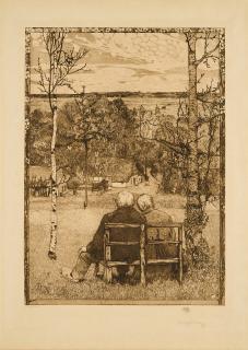 Heinrich Vogeler - Im Mai.