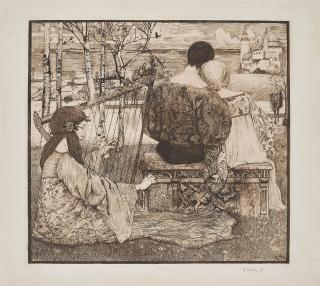 Heinrich Vogeler - Liebe.