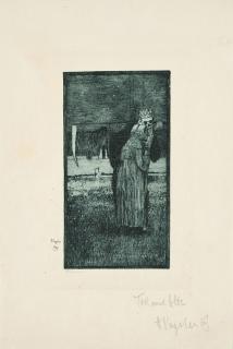 Heinrich Vogeler - Tod und Alte.