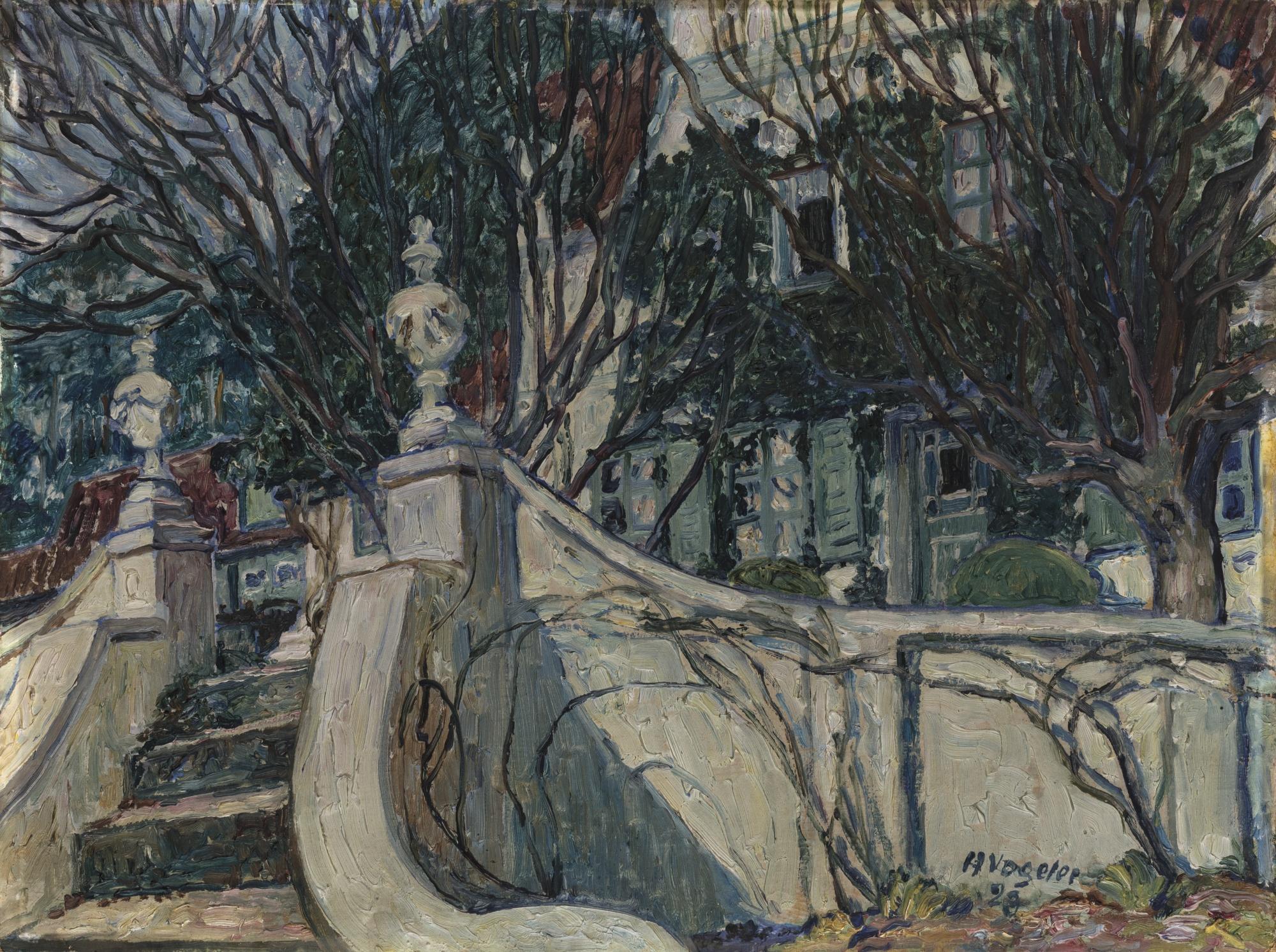 Heinrich Vogeler - Treppenaufgang Zum Barkenhoff (Stairs To Barkenhoff)