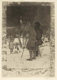 Heinrich Vogeler - Wintermärchen.