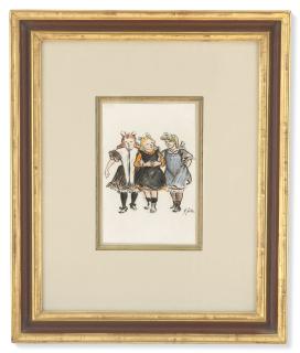 Heinrich Zille - Drei Mädchen