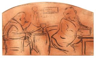 Heinrich Zille - In der Keipe