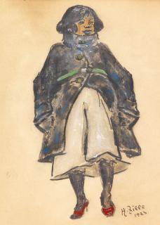 Heinrich Zille - Mädchen