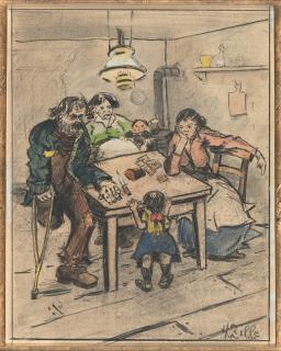 Heinrich Zille - „Wat, det Jeld is for die janze Woche?“