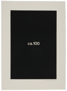 Heinz Gappmayr - Four prints by the artist