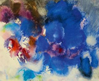 Heinz Kreutz - Ohne Titel (Pariser Aquarell 25 - 3 - 60).