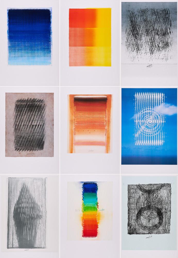 Heinz Mack - 12 Monate Kalenderdruck.