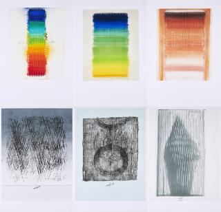 Heinz Mack - Aus: 12 Monate Kalenderdruck.