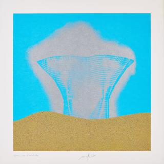 Heinz Mack - Erscheinung eines Flügels in der Wüste.