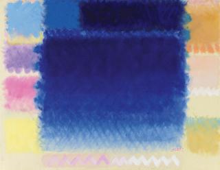 Heinz Mack - Großes blaues Feld