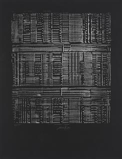 Heinz Mack - Kleine Mathematik - Spiegelstruktur.