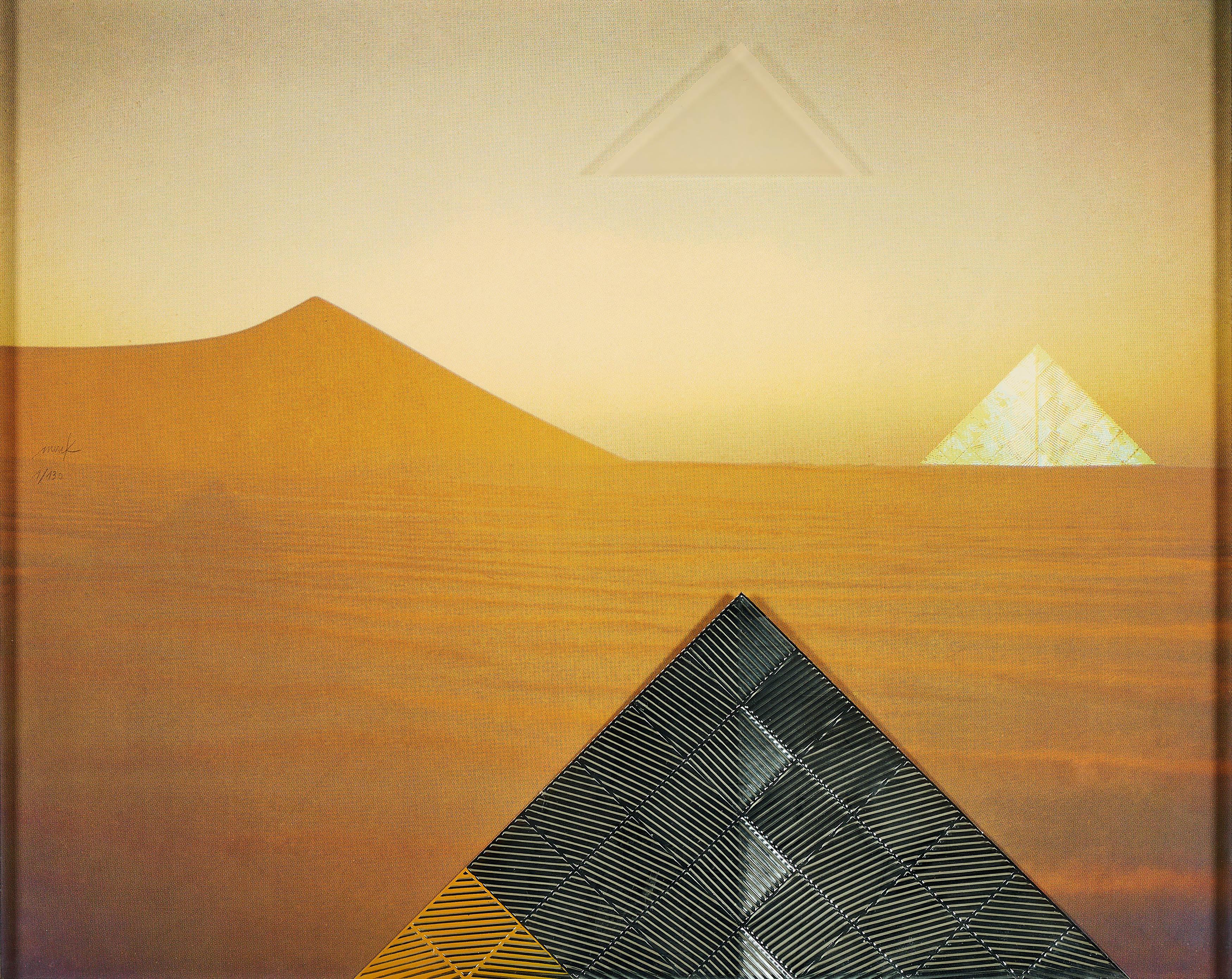 Heinz Mack - Station 10. Die Lichtreliefs (Aus: Sahara-Edition).