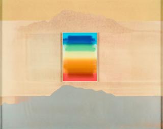 Heinz Mack - Station 5. Künstliche Wälder und Gärten. (Aus: Sahara-Edition).