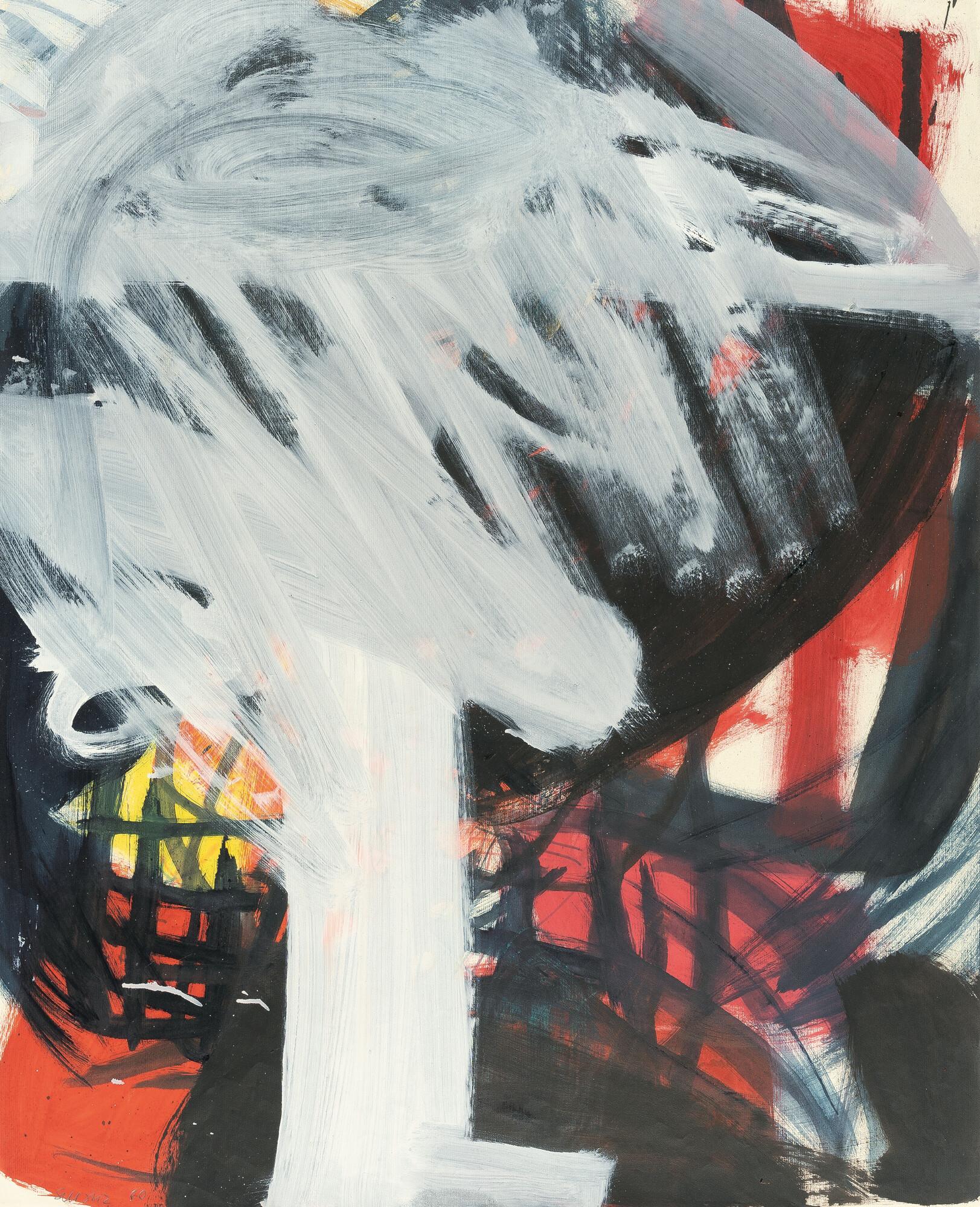 Heinz Schanz - Ohne Titel (Weiße Figur)