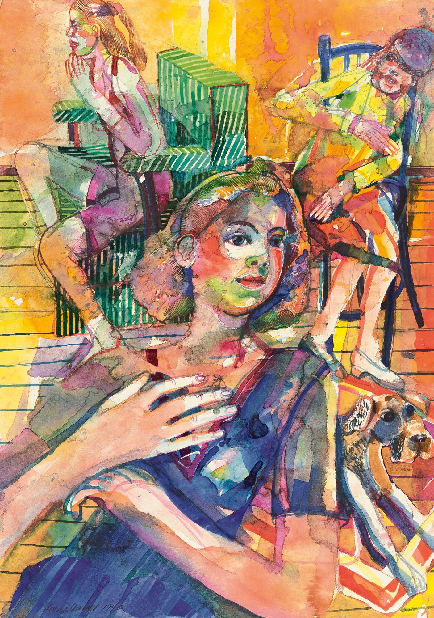 Heinz Stangl - „Das blaue Kleid“