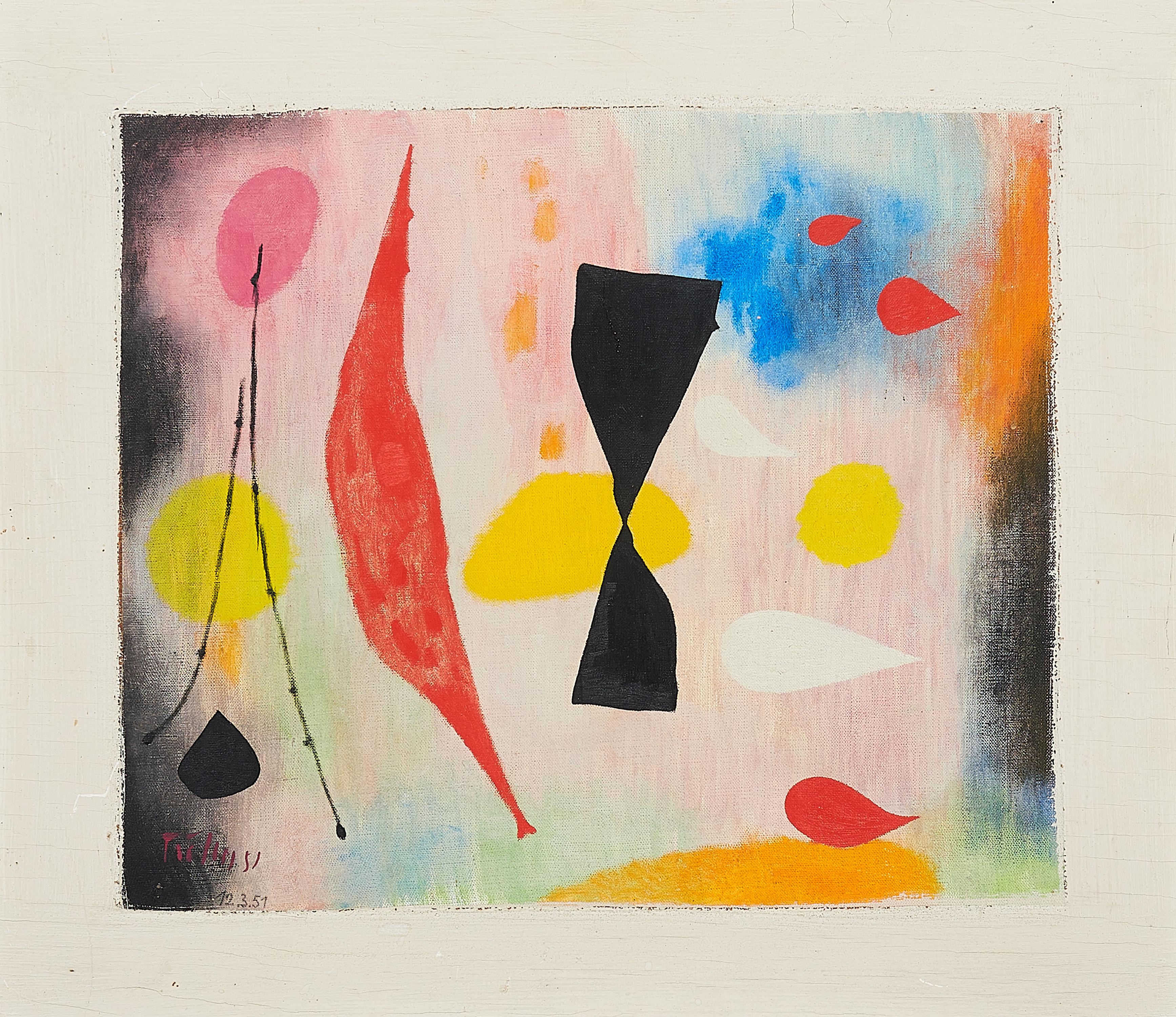 Heinz Trökes - Das Aquarium.