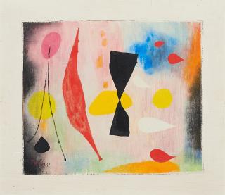 Heinz Trökes - Das Aquarium.