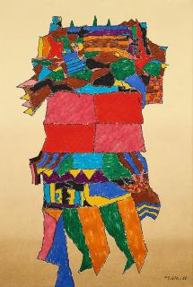 Heinz Trökes - Die schöne Gärtnerin.