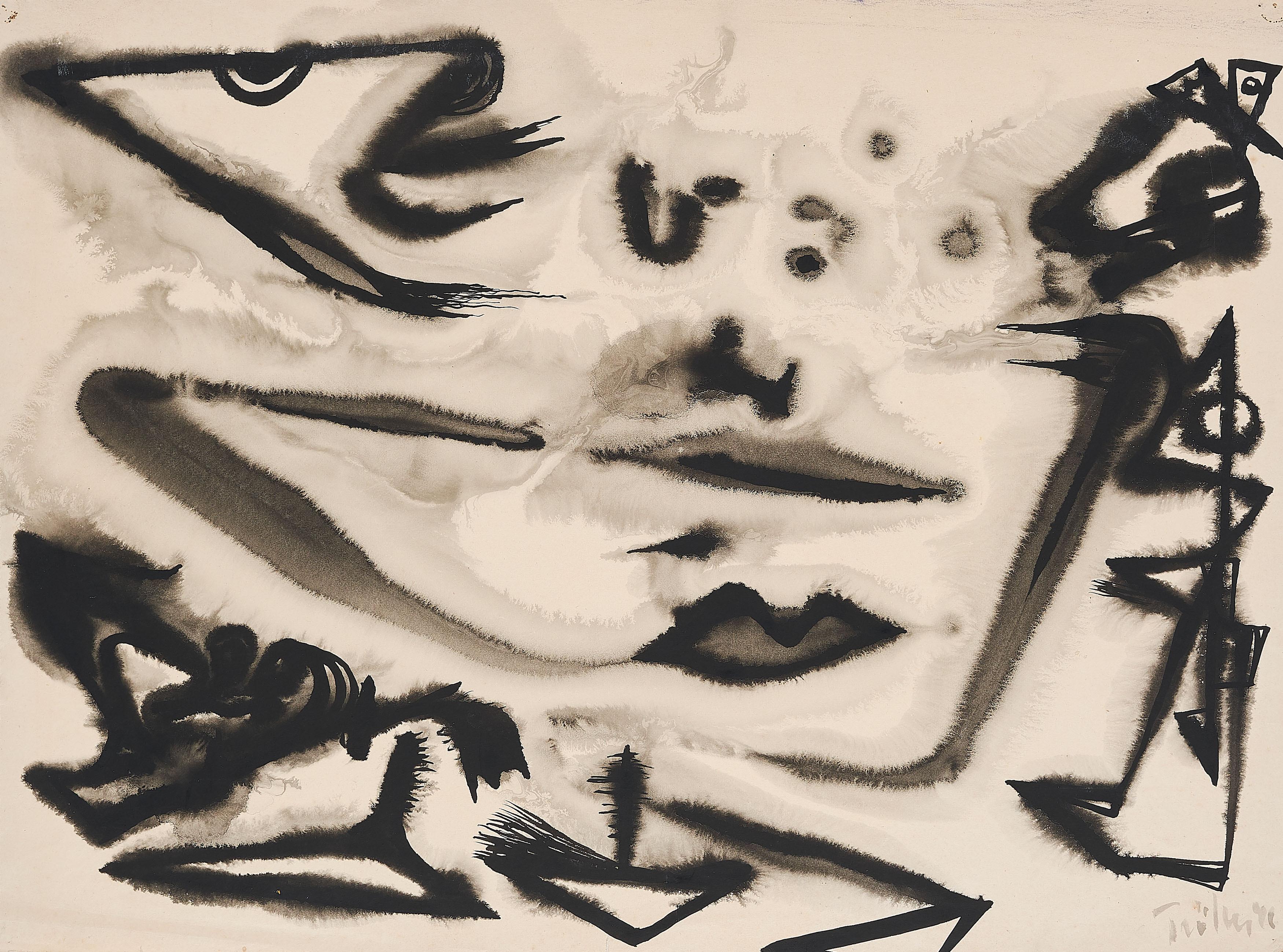 Heinz Trökes - Ohne Titel.