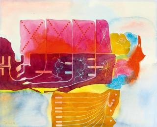 Heinz Trökes - Roter Segler