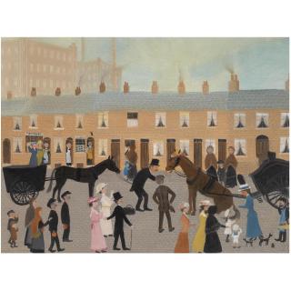 Helen Bradley - Good Gracious, Said Dr Currie, Have You Smelt Her Breath?