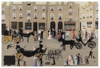 Helen Bradley - Look, The Queen\'S Coming