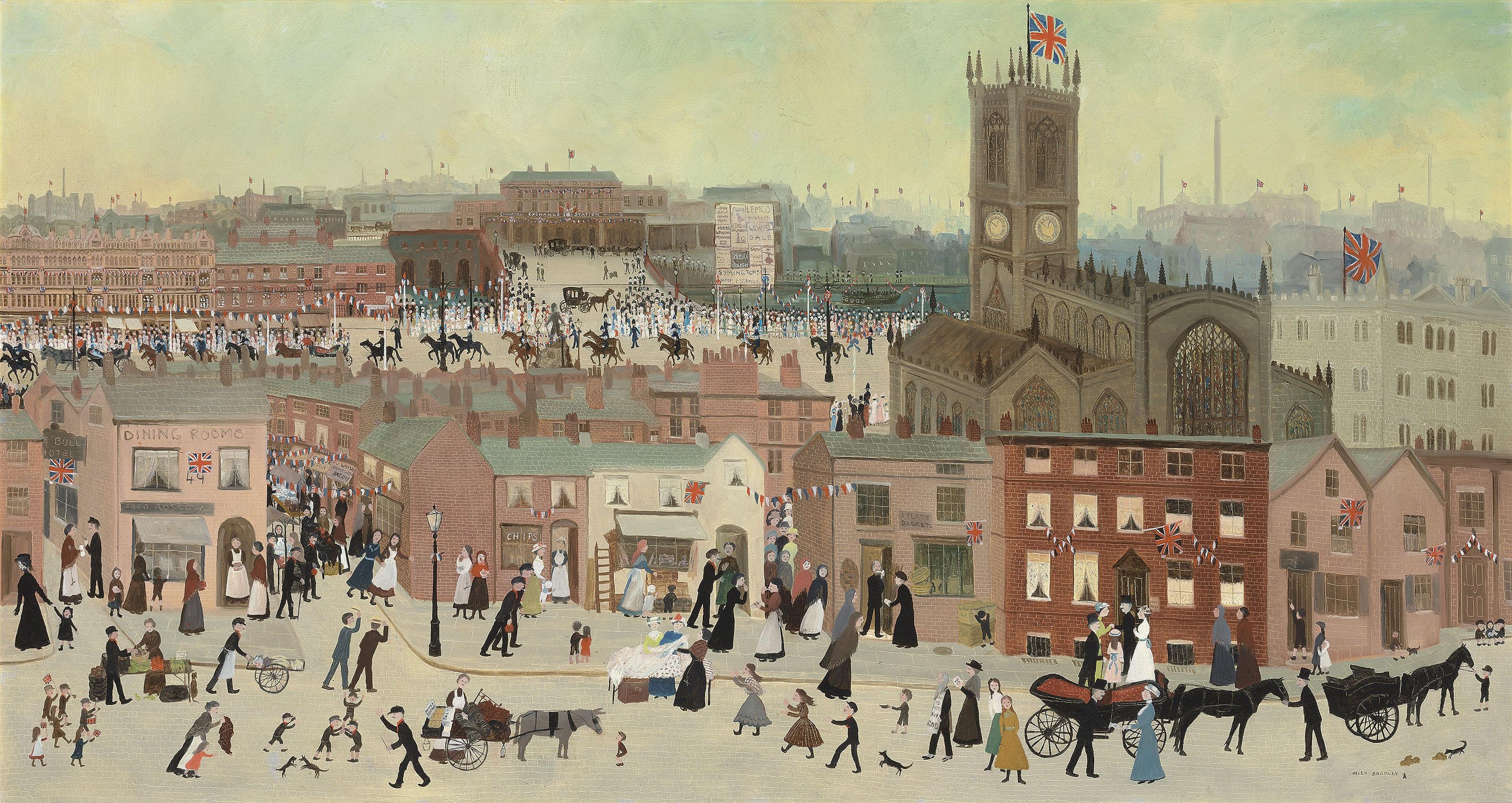 Helen Bradley - Oh it\'s the King and Queen