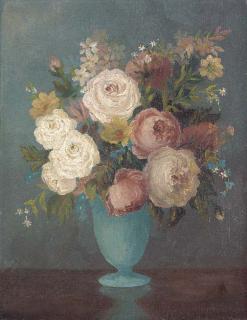 Helen Bradley - Old Roses