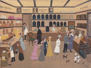 Helen Bradley - On Friday Mornings